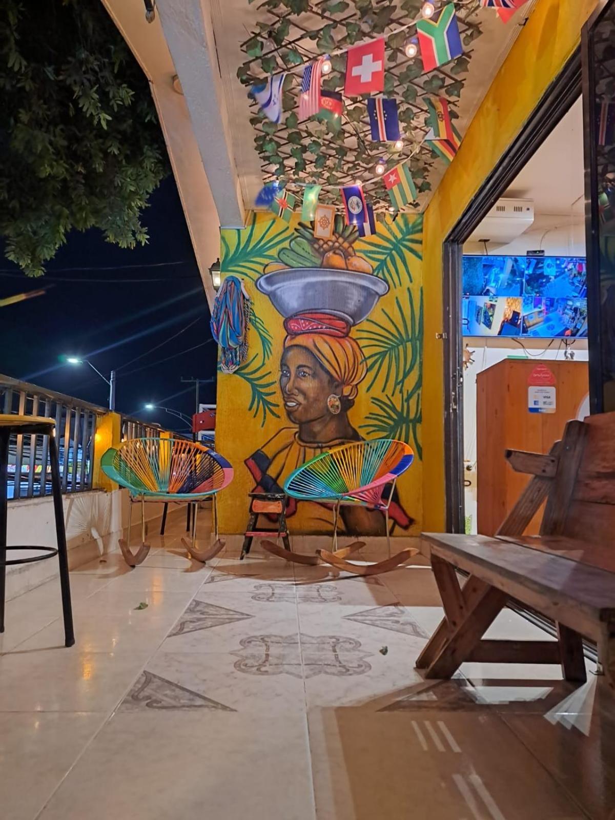 Casa Hostel Shalom Adonai Cartagena Exterior foto